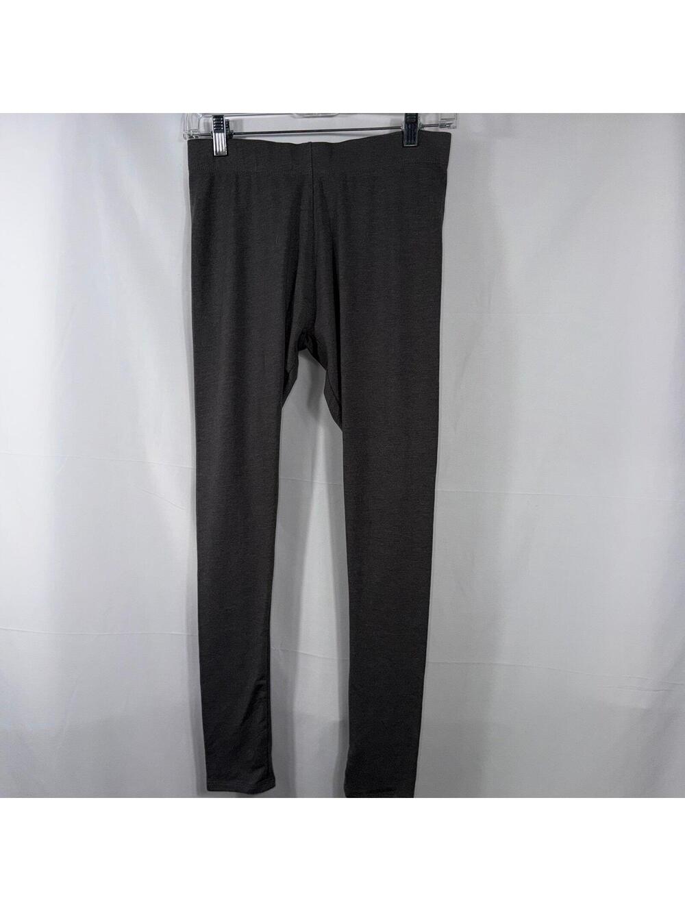 Faded Glory Gray Leggings Women’s Small 4-6 Stretch Pull On Pants